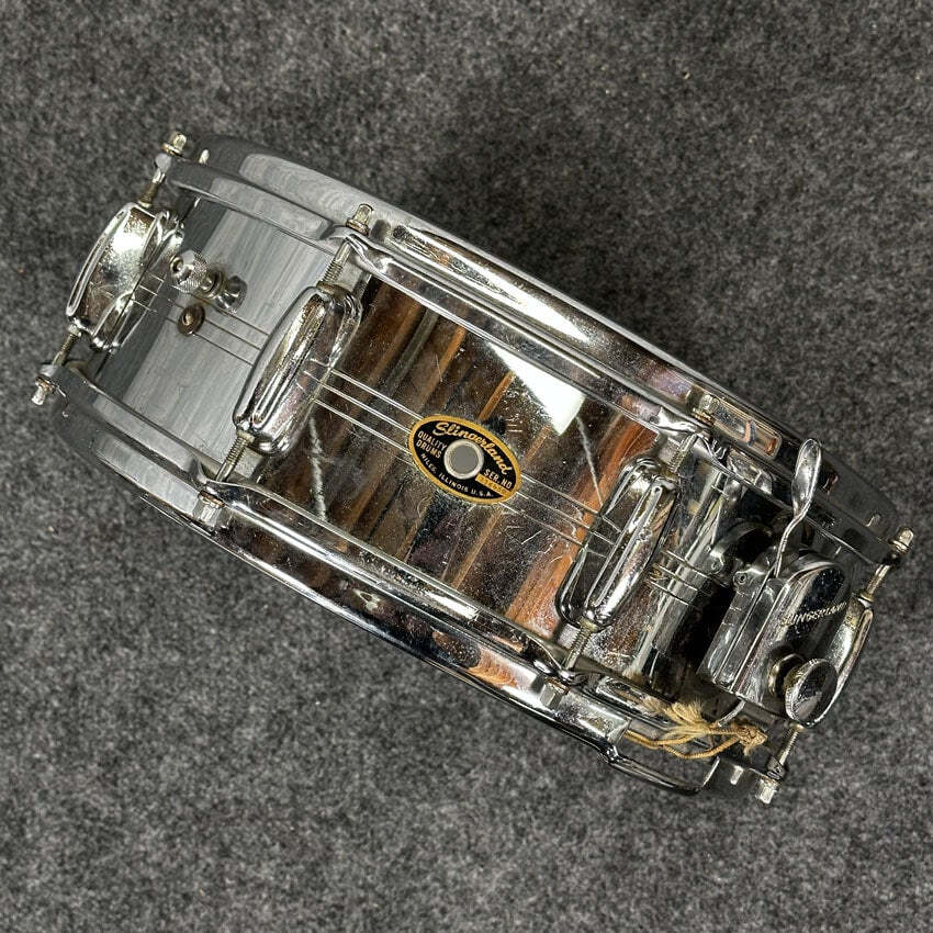 Used Vintage Slingerland Sound King Snare Drum COB 14x5 - Fair-DCP