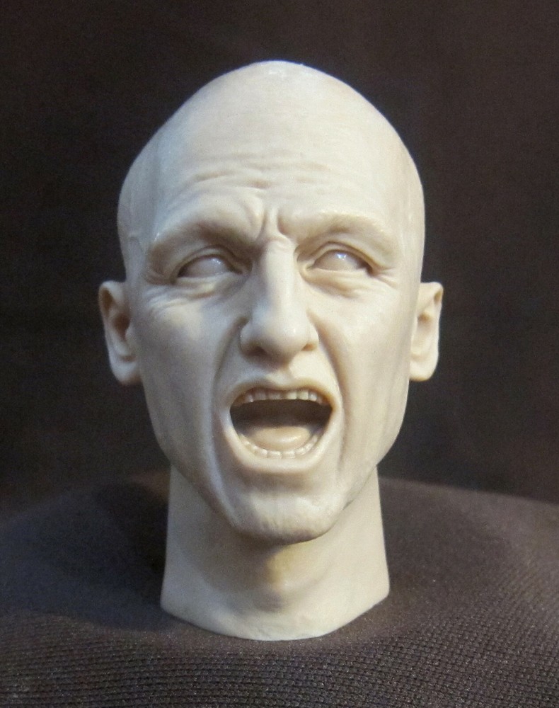 CMD-65 CUSTOM RESIN UNPAINTED HEAD SCULPT Action figures 1/6 Scale