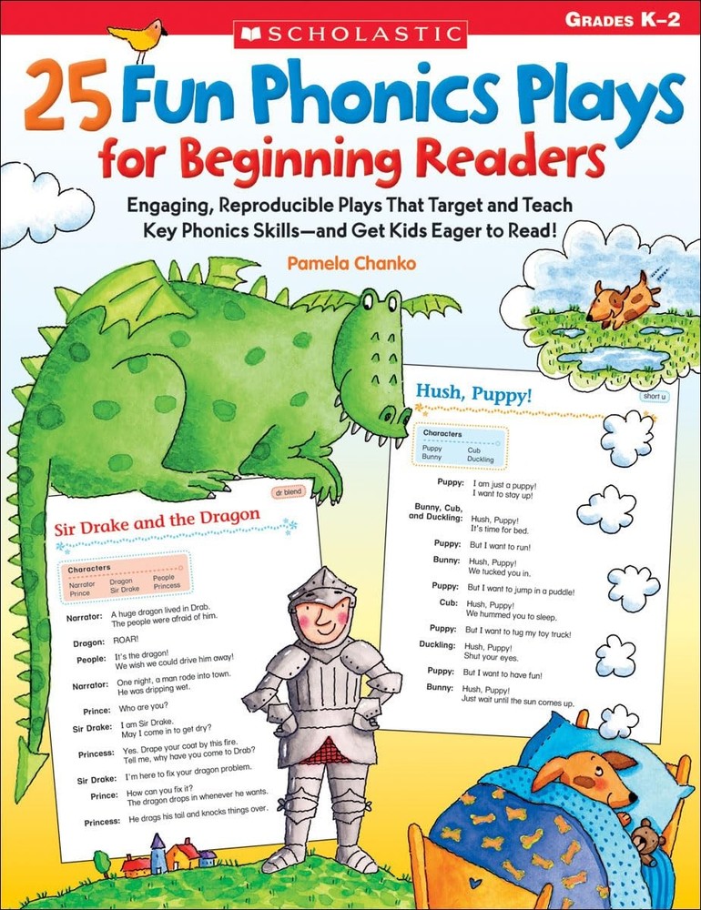 25 Fun Phonics Plays for Beginning Readers by Chanko