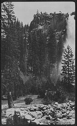 Photo:Yosemite National Park California 1900s Valley Waterfall View