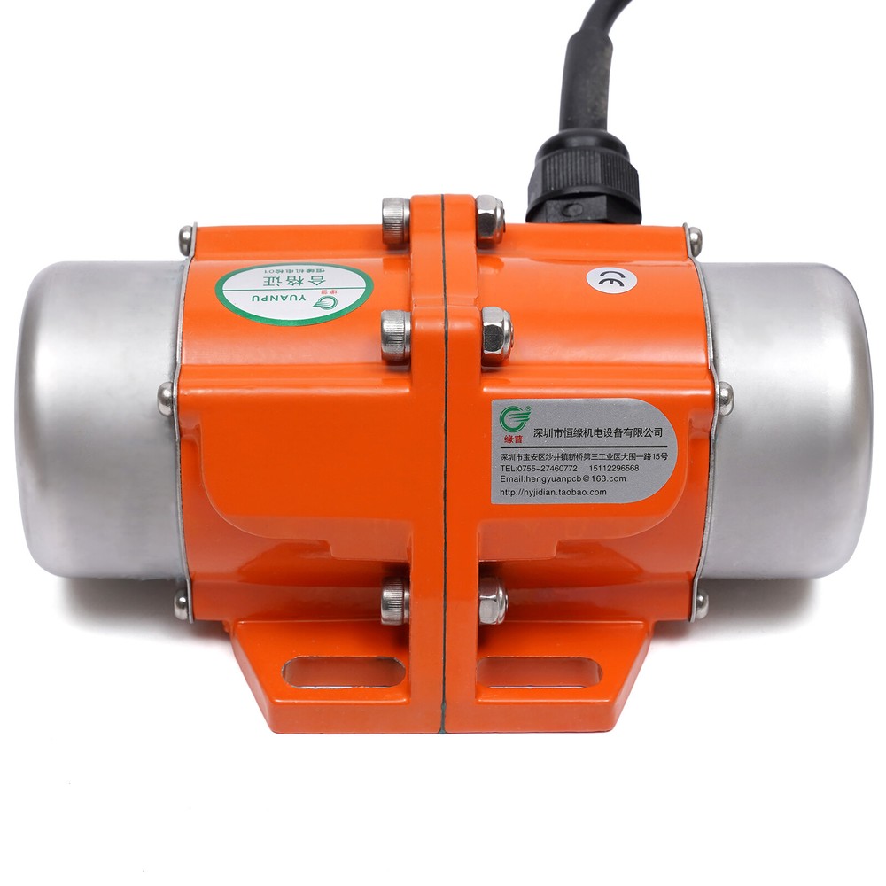 Industrial 100W Single Phase Vibration Motor 3000 RPM for Heavy Duty Use