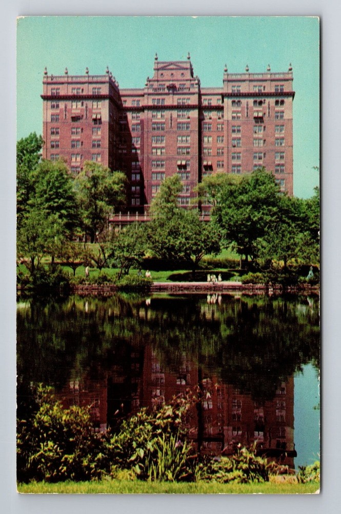 Cleveland OH-Ohio, Wade Park Manor Hotel, Advertising, Vintage Souvenir Postcard