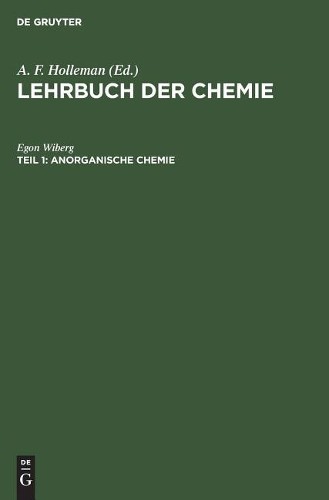 Egon Wiberg Anorganische Chemie (Hardback) Lehrbuch Der Chemie
