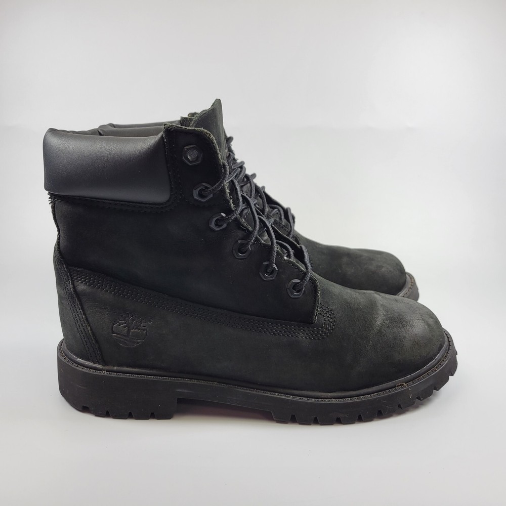 Timberland Junior Nubuck Leather Premium 6-Inch Waterproof Boots Youth Size 6
