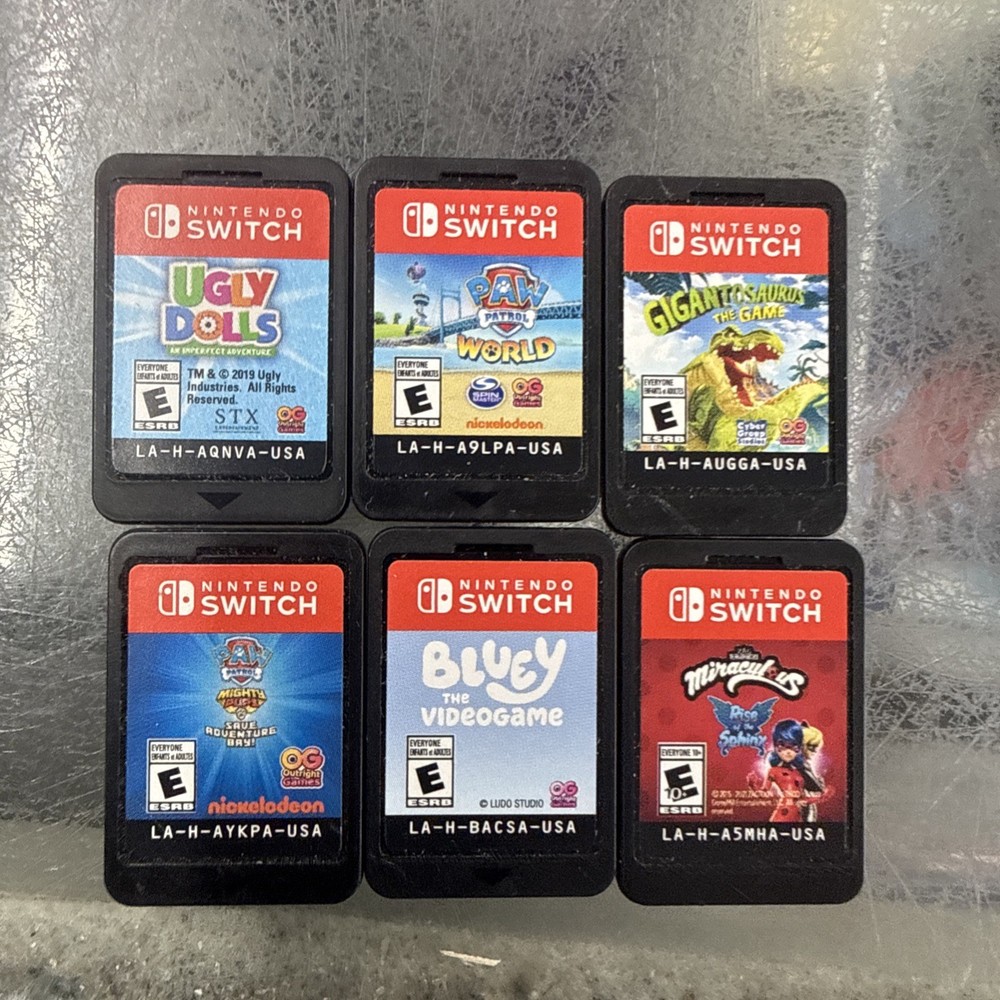 Kids Game Bundle  Nintendo Switch Lot