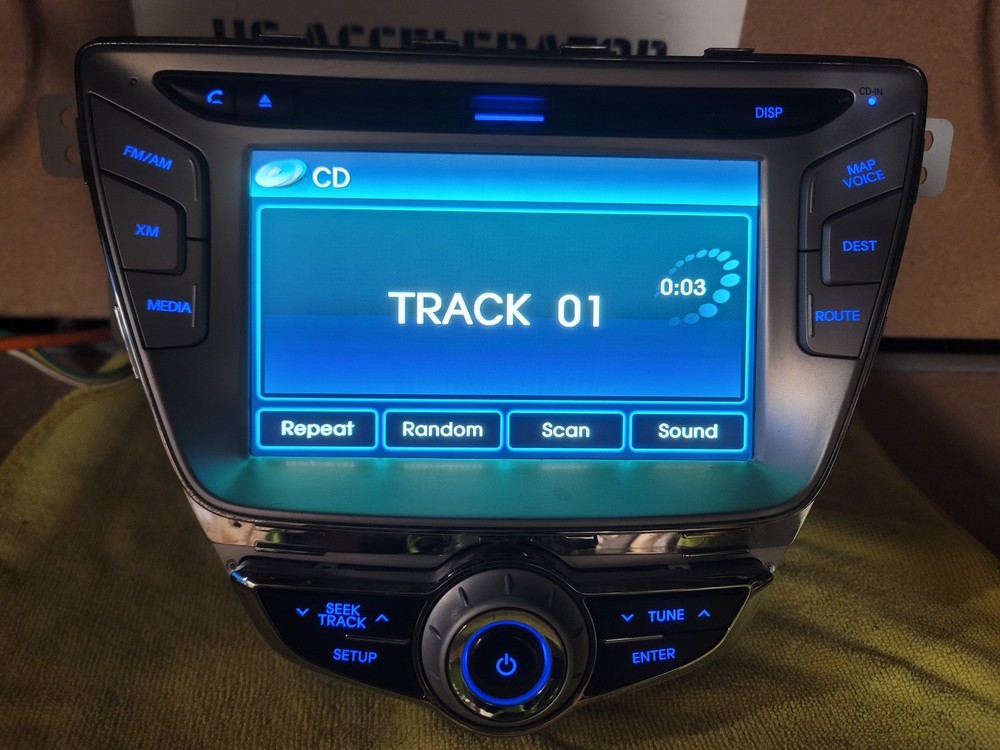 2011–2013 Hyundai Elantra OEM Navigation Radio AVN-700MDNA 96560-3X101FP