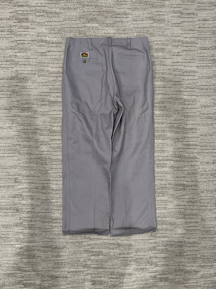 Vintage Ben Davis Charcoal Gray Work Wear Pants Size 36