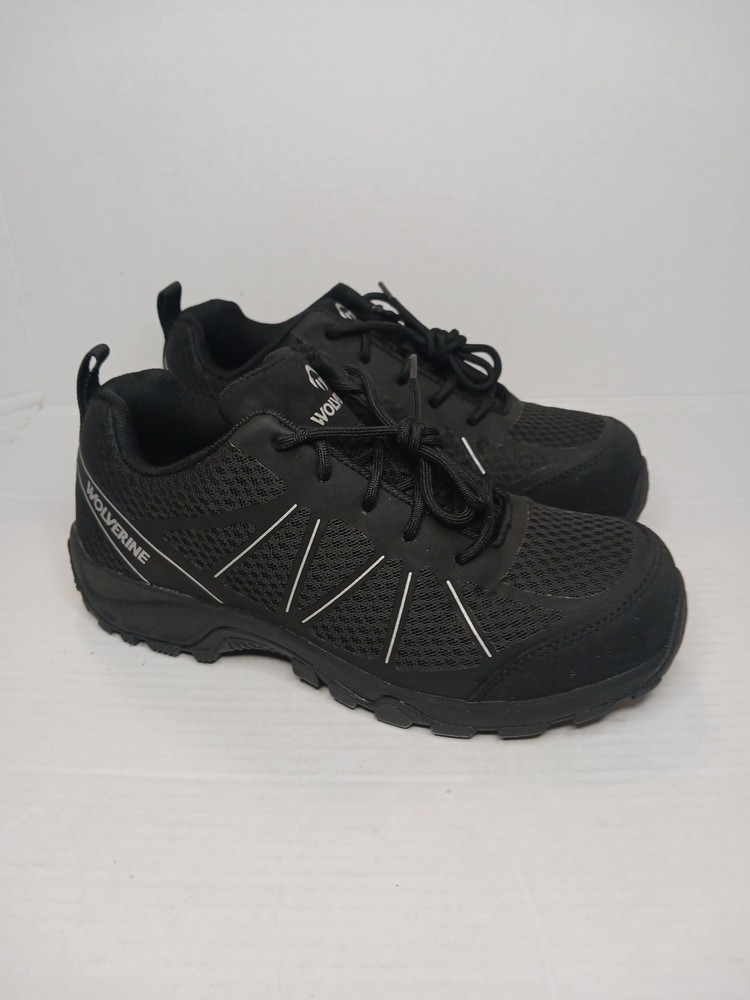 Wolverine Amherst II CarbonMAX Work Shoe Size 8.5 M Black Composite Toe