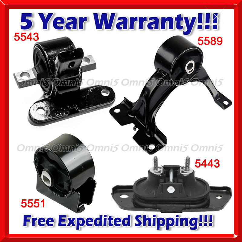 M905 Fits 2011-2018 Dodge Journey 3.6L FWD AUTO Engine Motor & Trans Mount Set