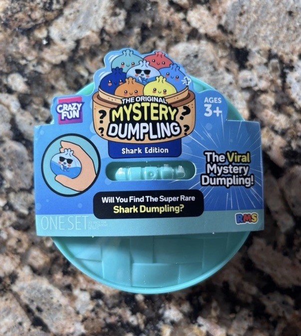 Crazy Fun Mystery Dumpling Shark Edition Mystery Dumpling Blue/Green NEW