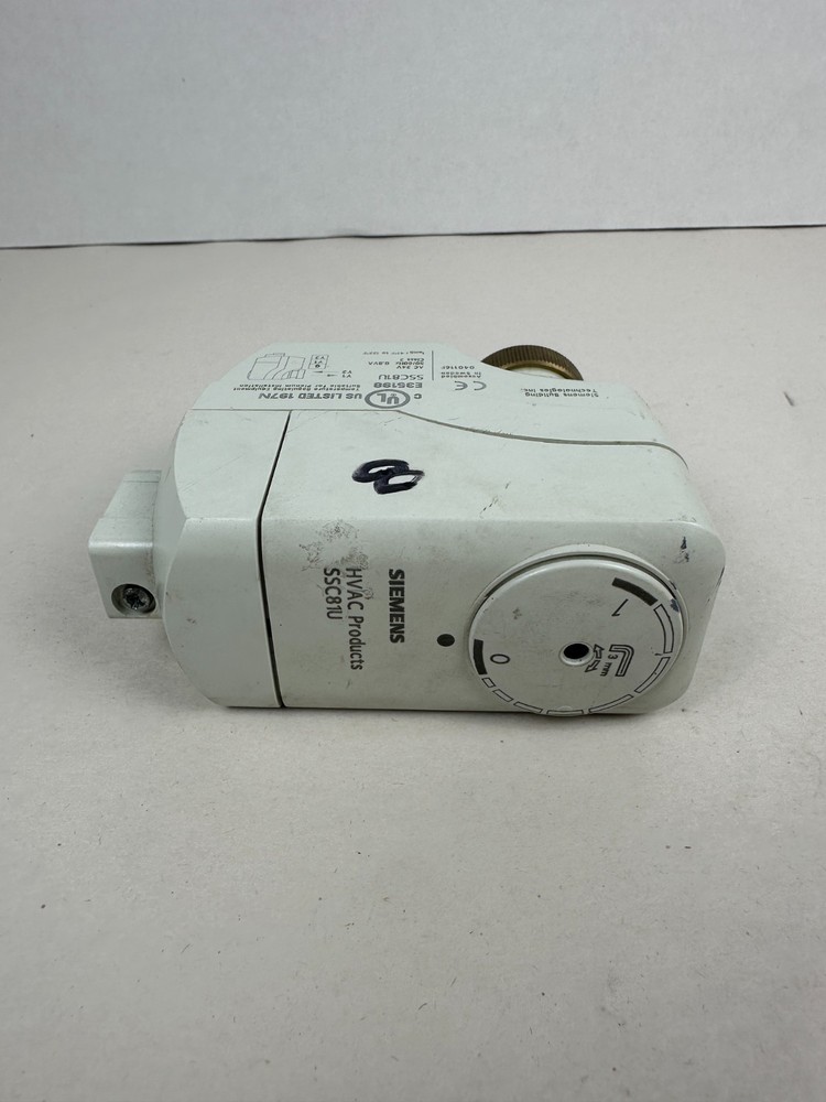 Siemens SSC81U Powermite 599 Series Valve/Actuator, 24VAC, 0.8 VA