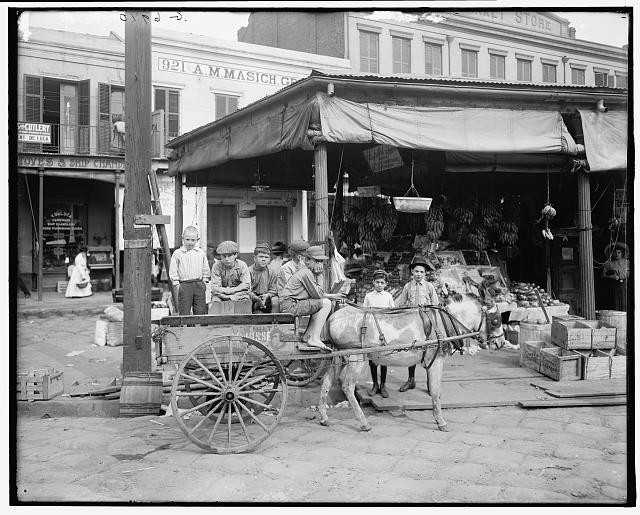 Photo:New Orleans, La., a corner of the French Market