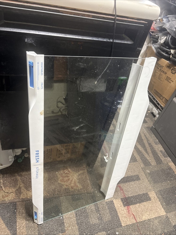 Frigidaire Refrigerator Crisper Glass Cover 5304529490, 5304519729, 5304525731