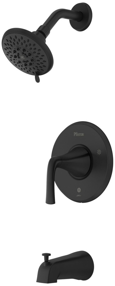 Pfister LG89-8MCA McAllen Tub and Shower Trim Package - Black