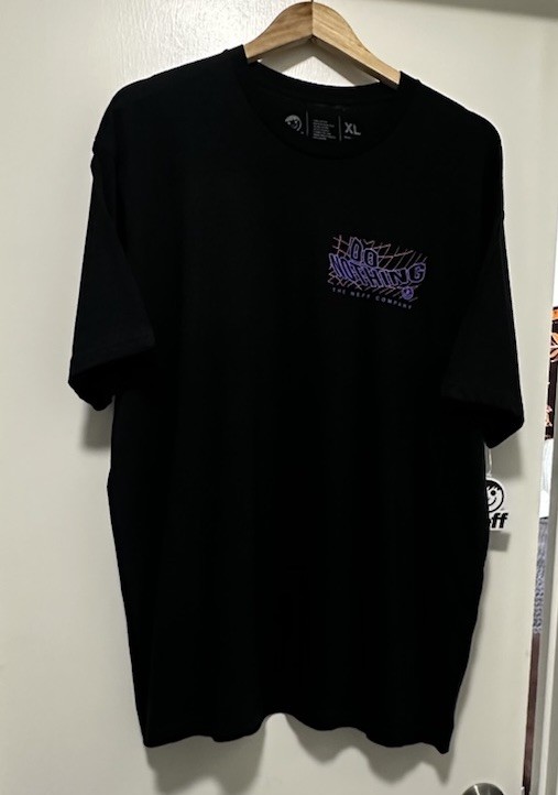 Neff Do Nothing Mens Size XL Black Cotton Skateboard T Shirt