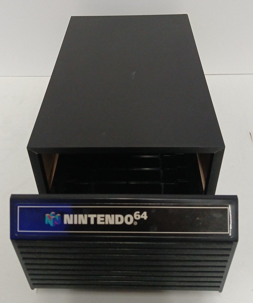 Nintendo 64 N64 Game Storage Case 12 Cartridge Holder Drawer Excellent Conditio