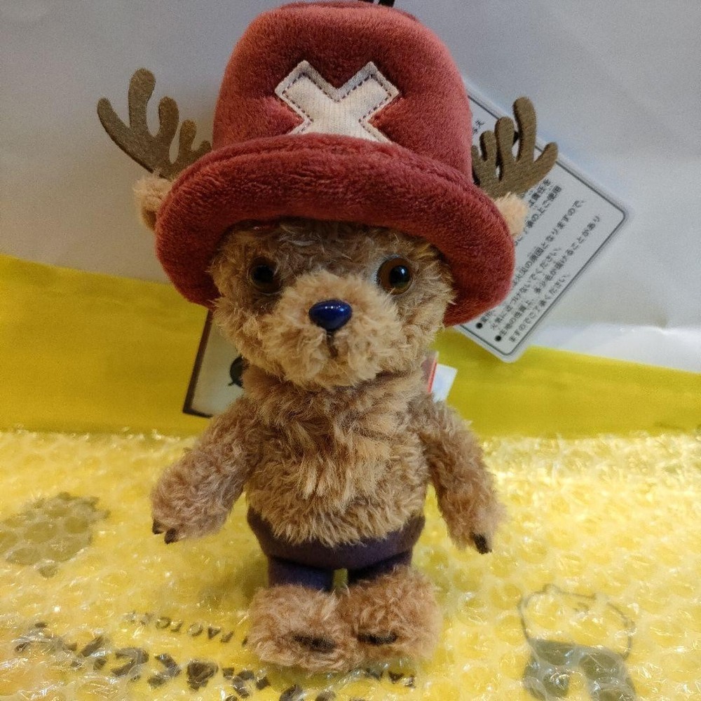Monchhichi Tony Tony Chopper Keychain Plush ONE PIECE Netflix Japan Limited