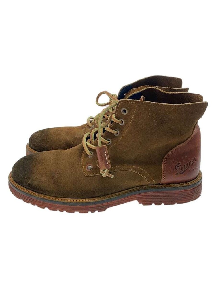 Danner Mens Lace Up Boots Brown Logo Size US8 Style D030001