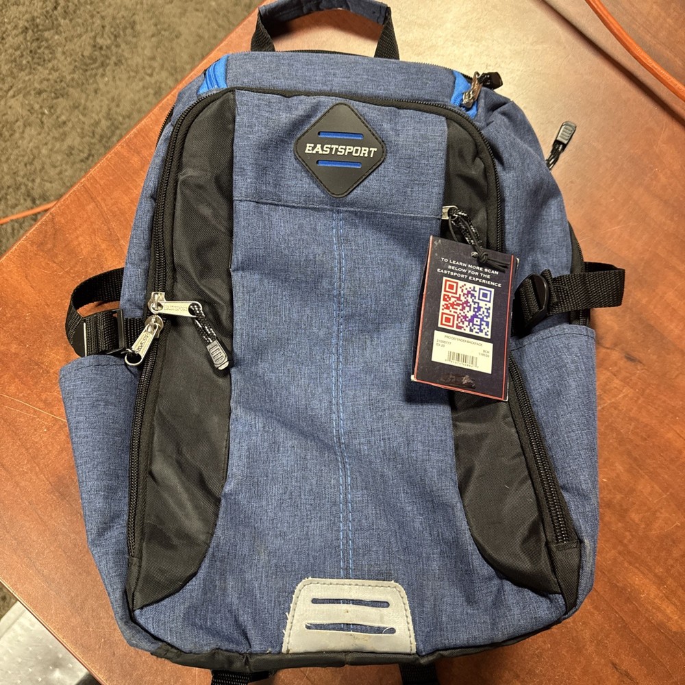Eastsport Pro Defender Backpack-Blue-New with Tags