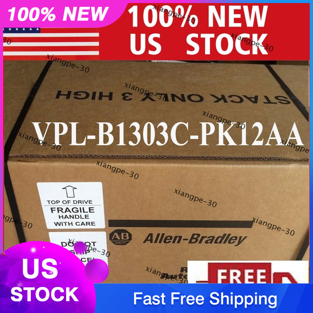 Original Brand New VPL-B1303C-PK12AA Servo Motor VPLB1303CPK12AA Free Shipping