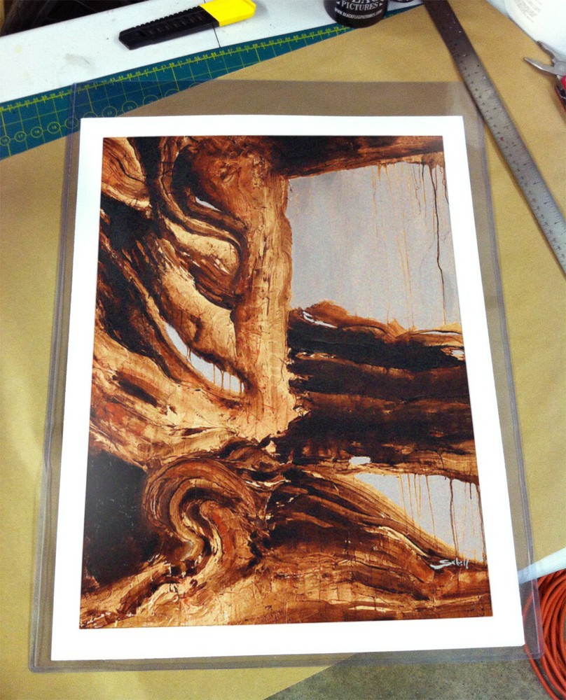 Abstract Art Fine Art Print Poster by Sv Bell with Free Shipping-image