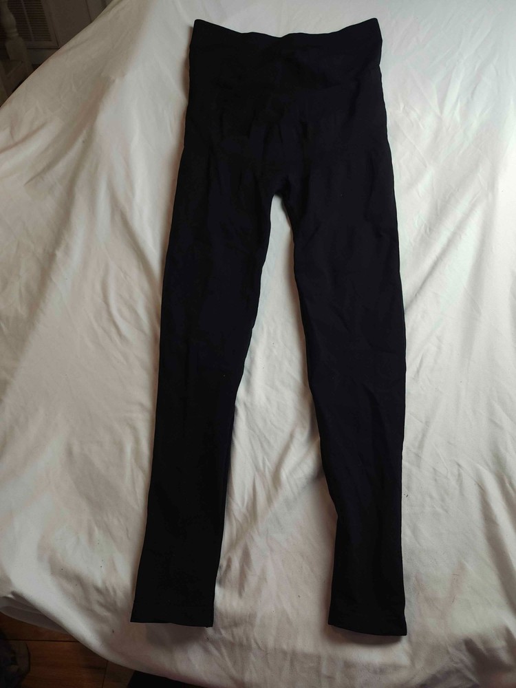 BLANQI EVERYDAY Maternity Belly Support Leggings Womens XL Black High Waisted