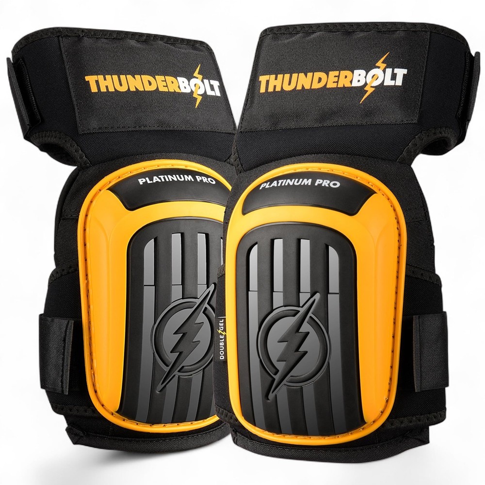 Knee Pads for Men Construction Knee Pads for Work for Men and Women with Doub...