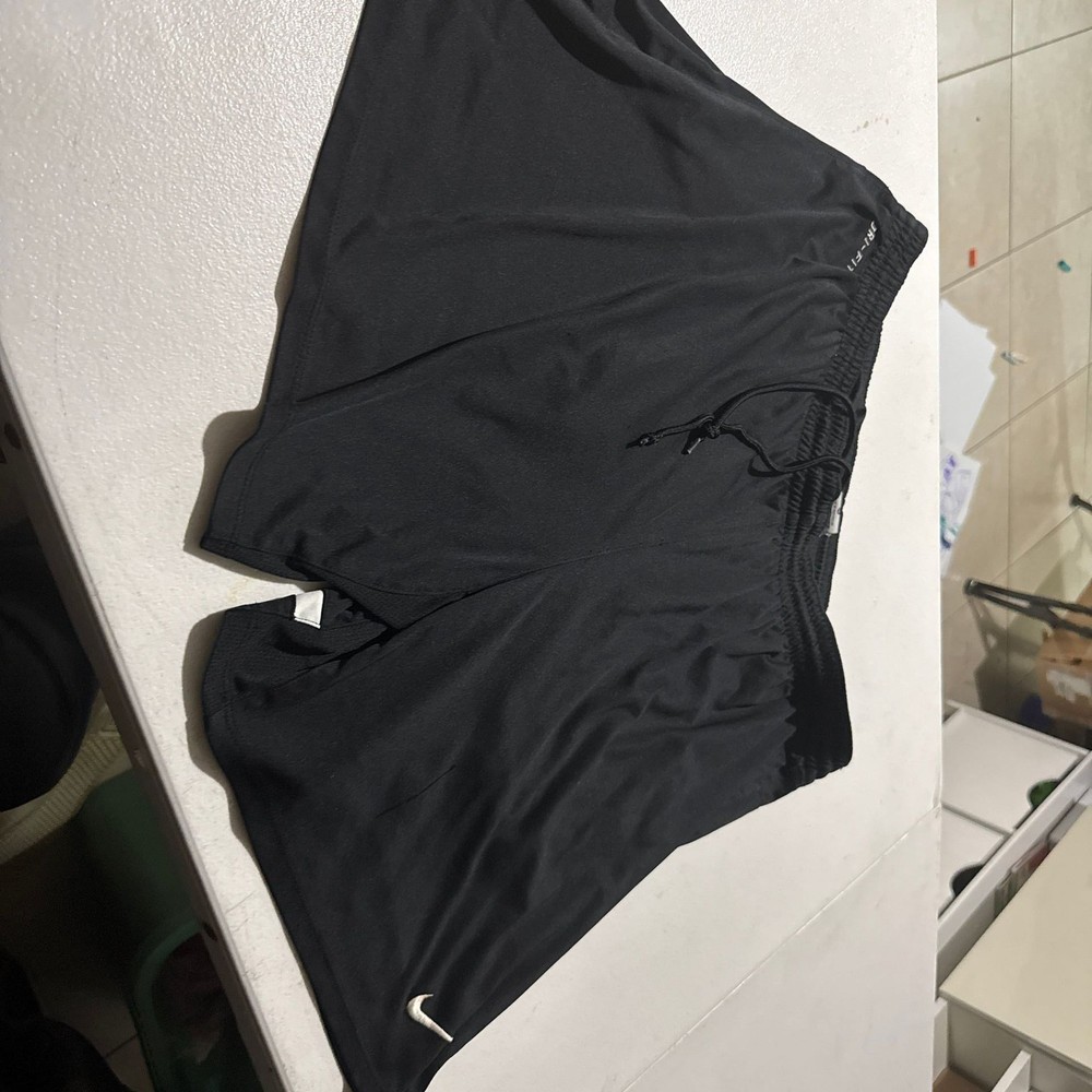 Nike Dri-FIT Men's Running Shorts, Black Lightweight Gym Shorts, Size XXL
