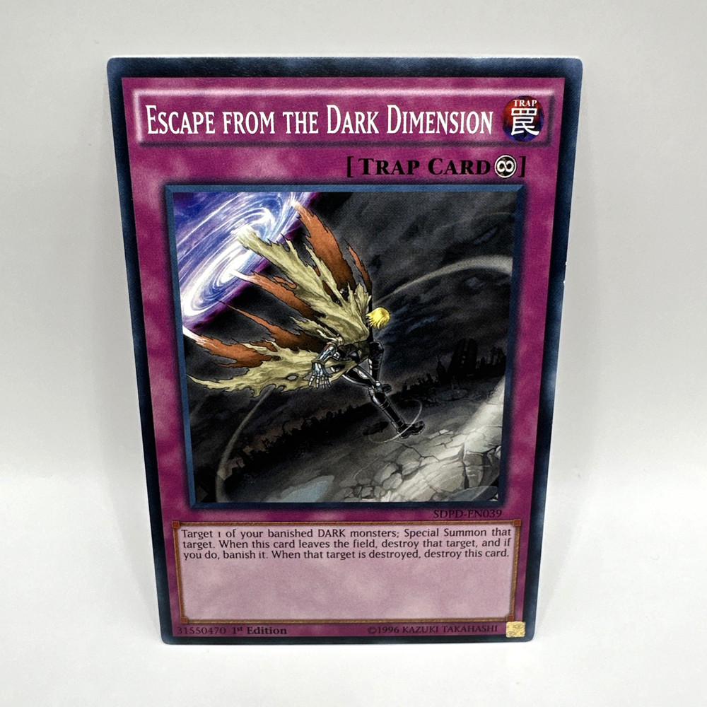 Escape from the Dark Dimension SDPD-EN039 Structure Deck: Pendulum Domination...