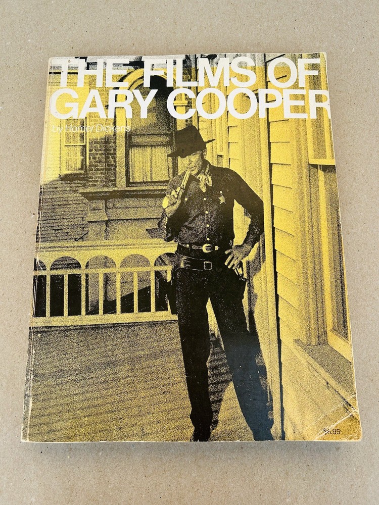 Homer DIckens The Films of Gray Cooper Western Paperback