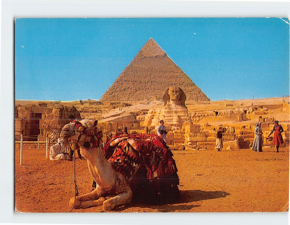 Postcard The Great Sphinx Giza Egypt