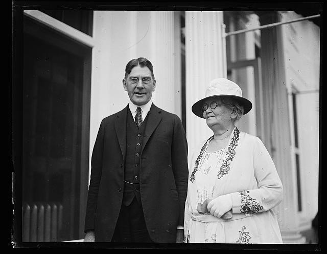 Photo:Curtis D. Wilbur, left. White House, Washington, D.C.