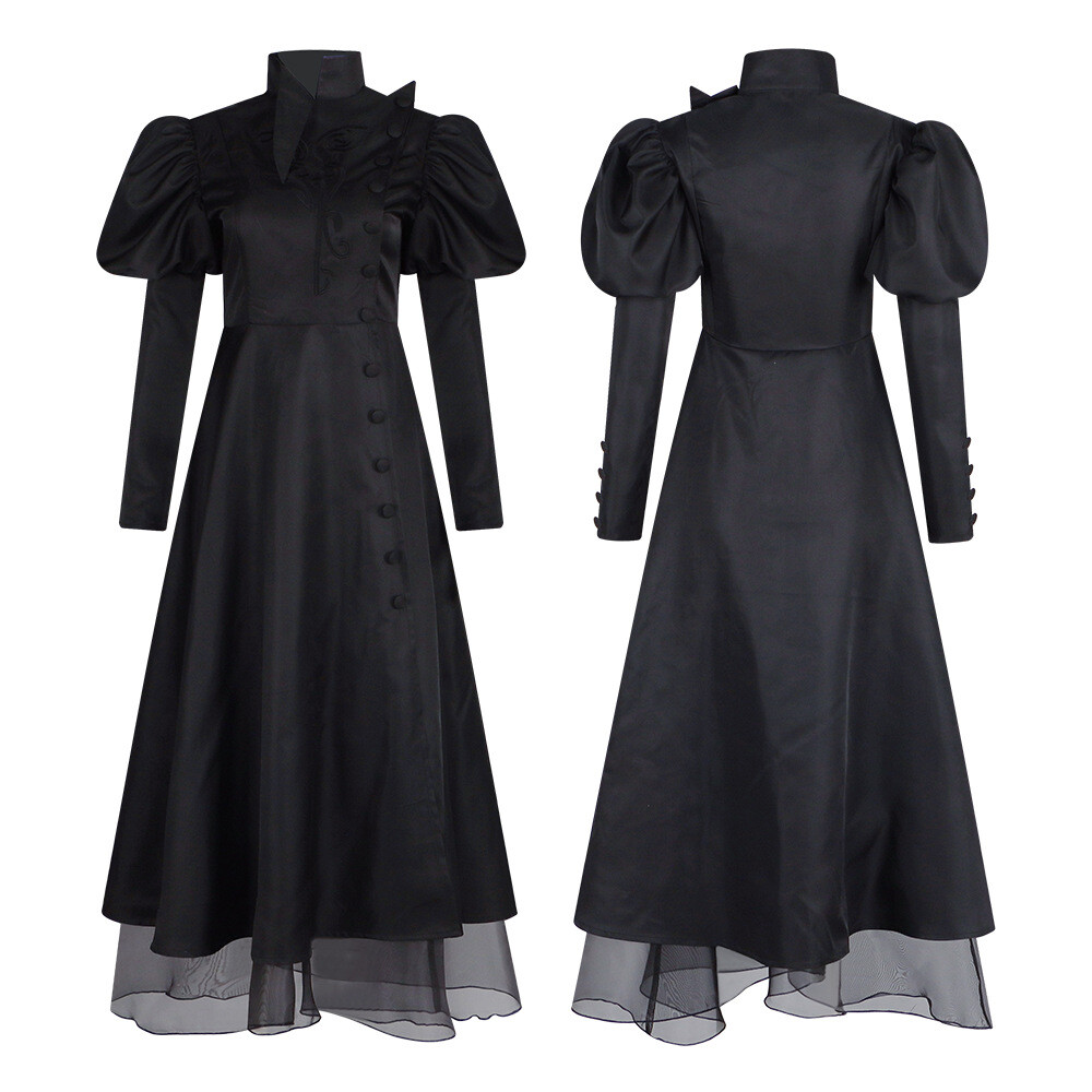 Wicked Cosplay Witches Costume Elphaba Black Dress