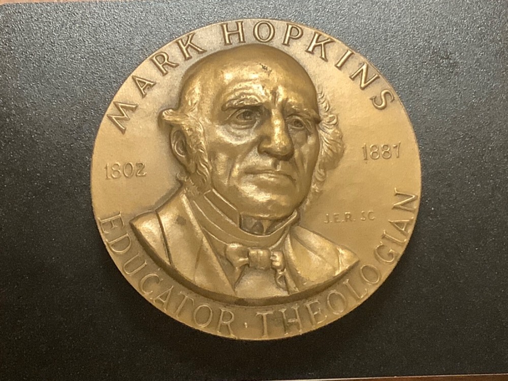 Vtg Hall Of Fame Great Americans NYU Mark Hopkins Medallic Art Co Bronze Medal