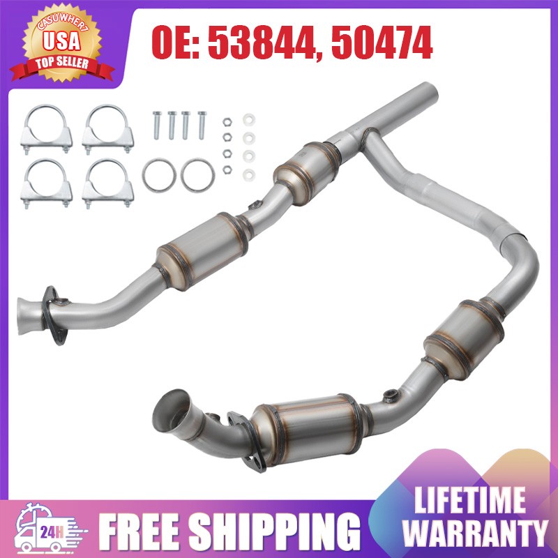 Exhaust Catalytic Converters For 2005 2006 2007 Ford Econoline E-150 E-250 4.6L