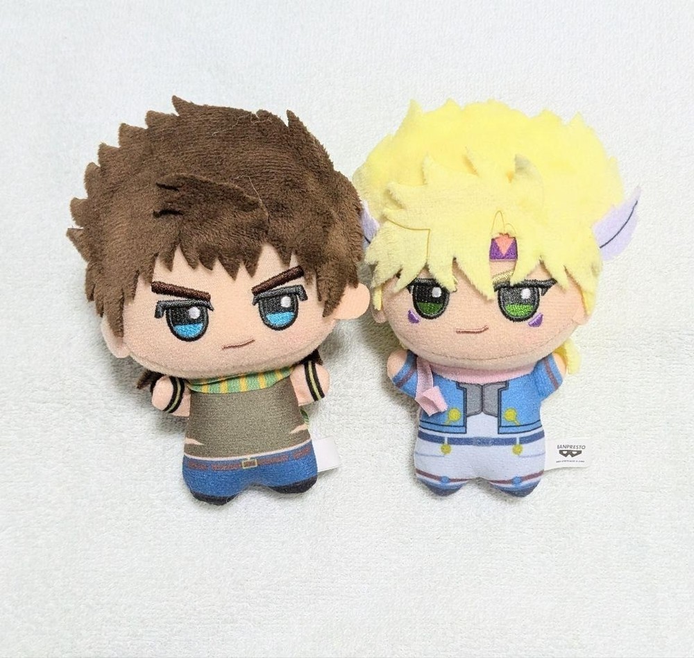 JoJo's Bizarre Adventure Chibigurumi Plush doll Joseph Joestar & Caesar set