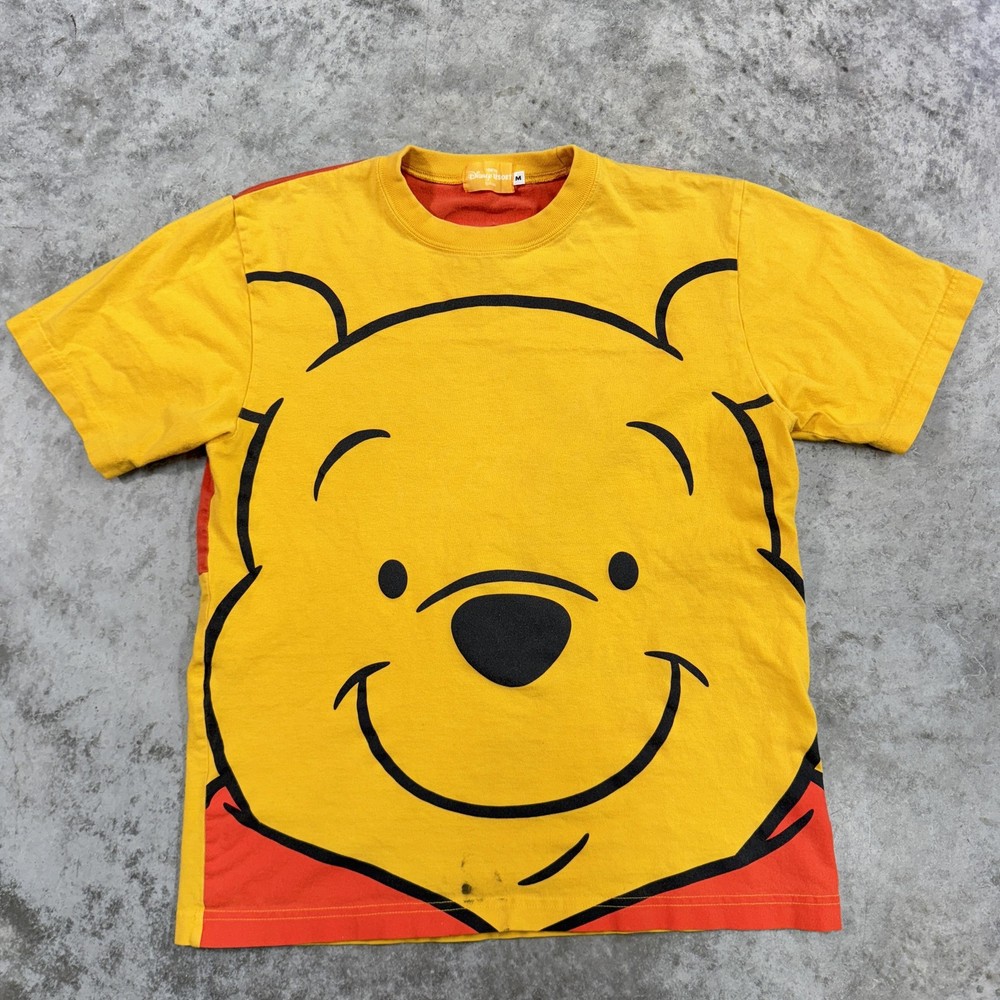 Disney Winnie the Pooh Shirt Mens Medium Tokyo Resort Cartoon Tee Japan
