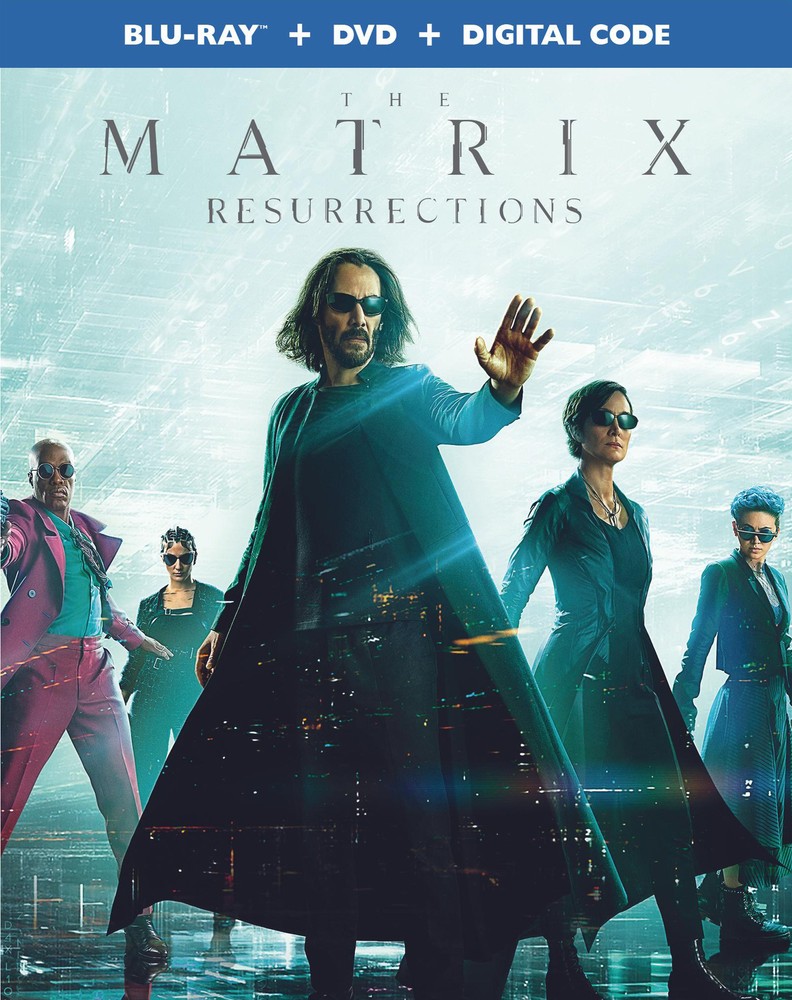 The Matrix Resurrections Blu-ray DVD + Digital Copy