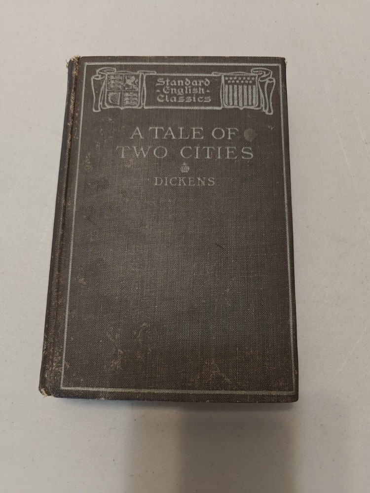 A Tale Of Two Cities By Charles Dickens Hardcover 1906 Standard English Classics