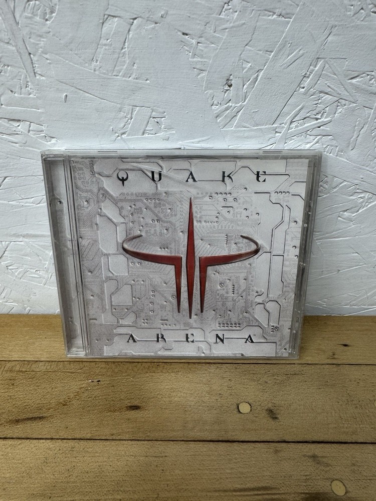 Quake III Arena PC CD-ROM 1999 CIB Case Disc & Case Art Cd-key On Back Cover
