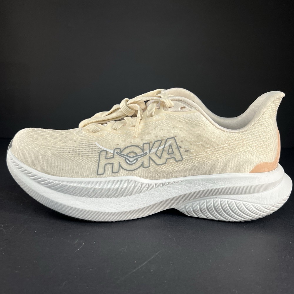 Size 6.5B - Hoka One One HOKA Mach 6 Eggnog Vanilla W