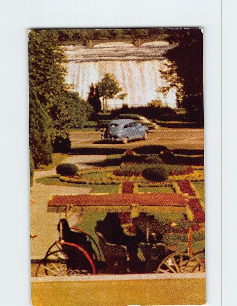 Postcard Queen Victoria Park Niagara Falls Ontario Canada
