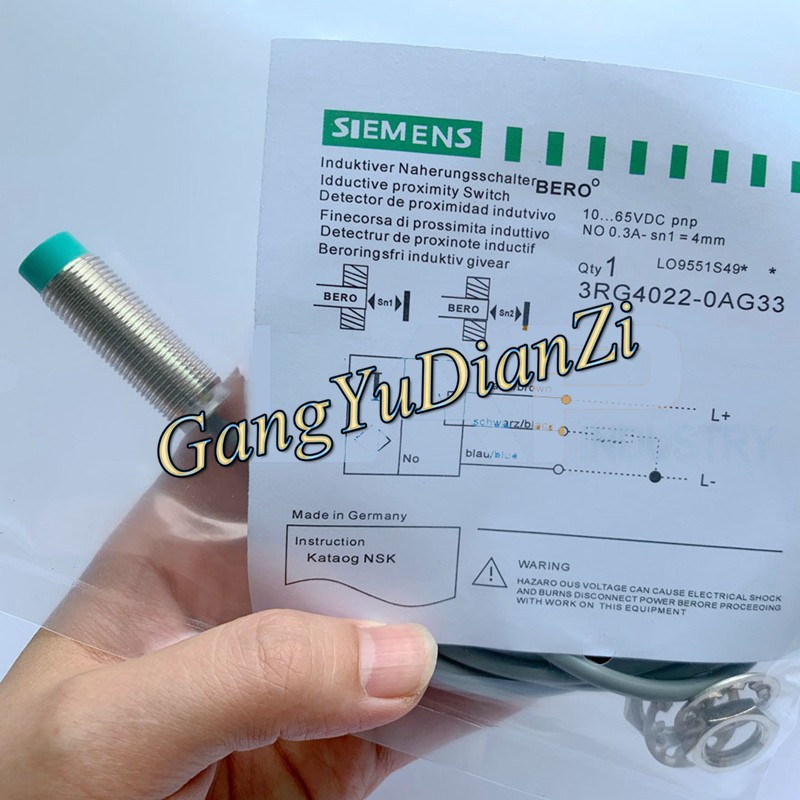 1PCS NEW for Siemens Proximity Switch Sensor 3RG4022-0AG33