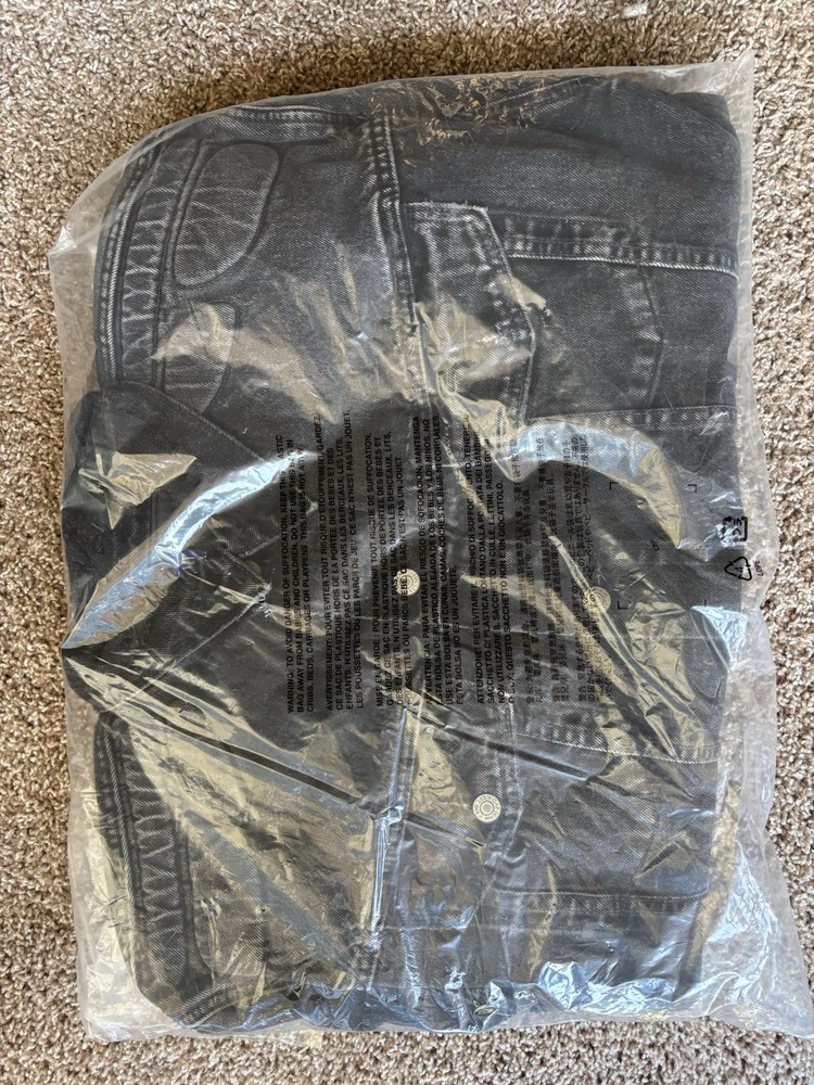 Yeezy Gap Padded Denim Jacket Grey Wash CHINA