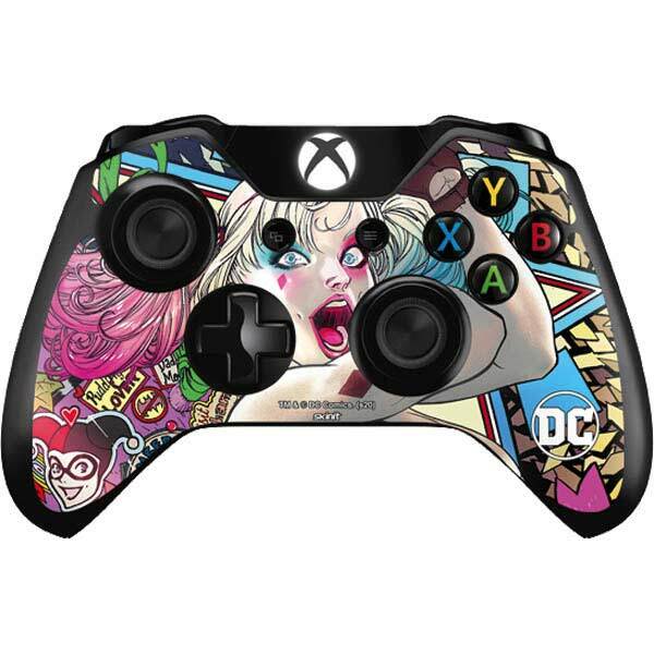 DC Comics Harley Quinn Xbox One Controller Skin - Colorful Harley Quinn