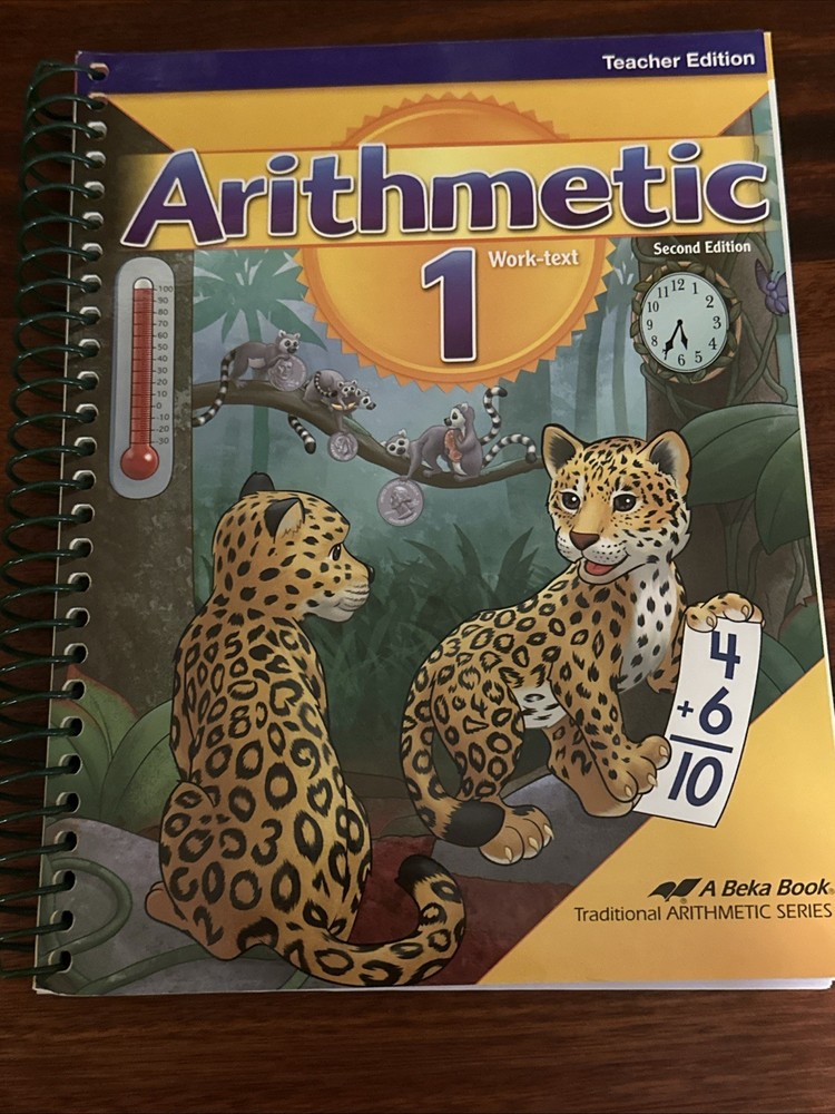 Abeka Arithmetic Work-text 1 Teacher Key-Second Edition