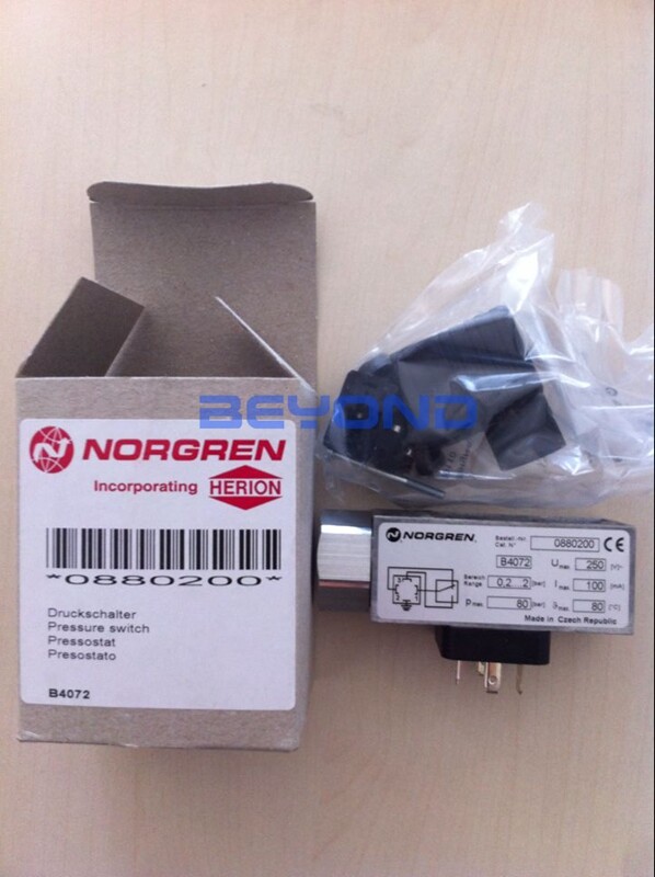NEW Norgren 0880200 pressure switch 80bar