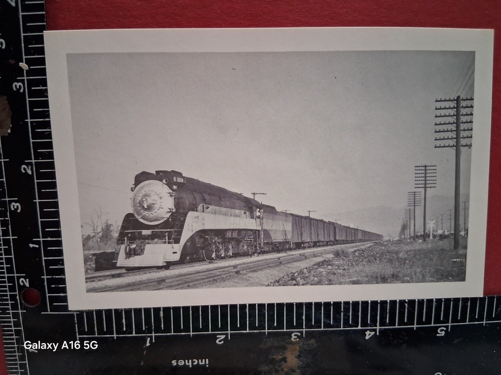 Southern Pacific Raiload Locomotive Train #374 Pc #145 Photo Glendale California