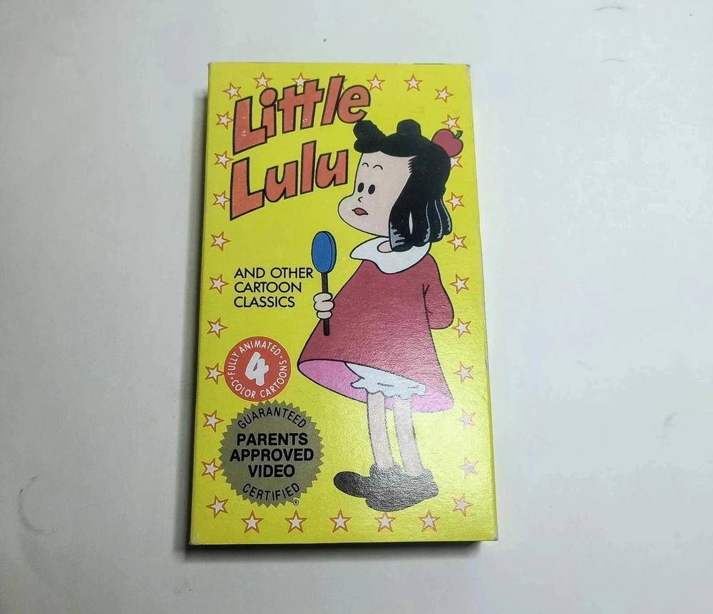 Little Lulu and Other Cartoon Classics - 4 Episodes - 1986 VHS sealed new