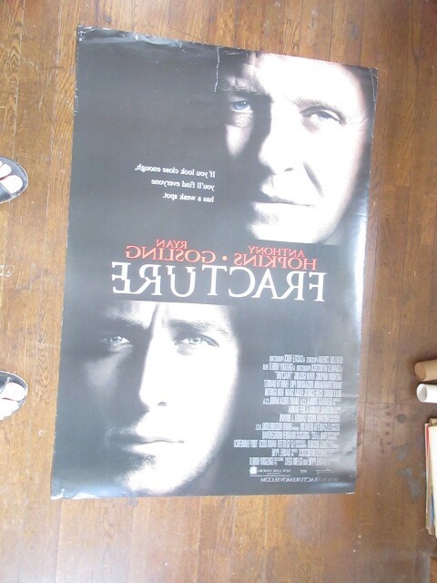 【OversePoster】UnFracture 68x101cm Anthony Hopkins V4